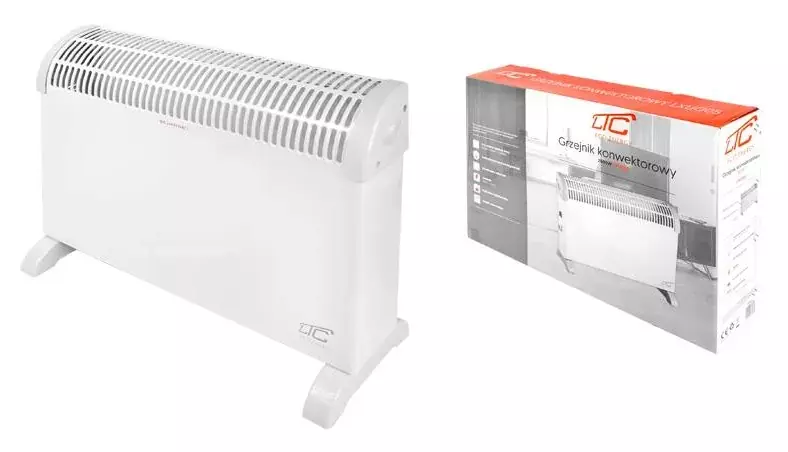 Grzejnik konwektorowy LTC BASIC 2000 W - idealne rozwiązanie dla komfortowego ciepła w Twoim domu