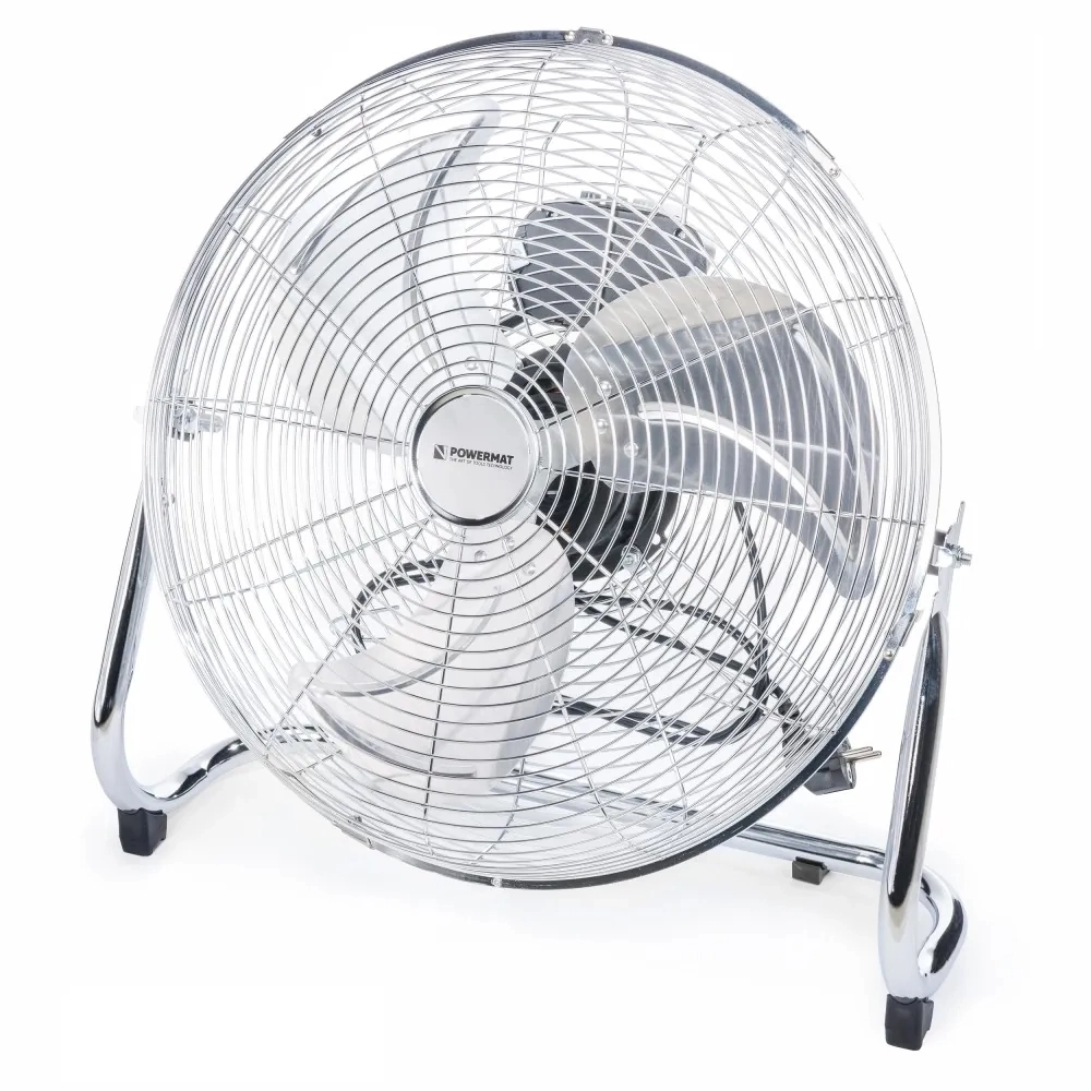 Cyrkulator podłogowy Powermat PM-INOX-45: Twój sprzymierzeniec w walce z upałem, stylowe chłodzenie na każdą przestrzeń