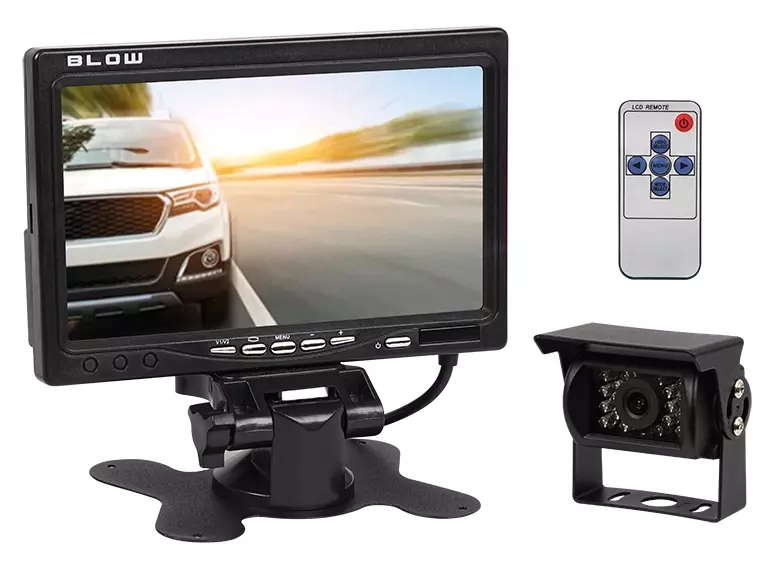 Bezpiecznie i wygodnie: odkryj zestaw do cofania Blow BVS-549 z monitorem 7" LCD TFT