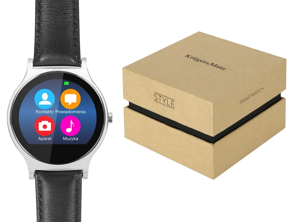 Smartwatch Kruger&Matz STYLE - elegancja i technologia w zegarku dla każdego aktywnego