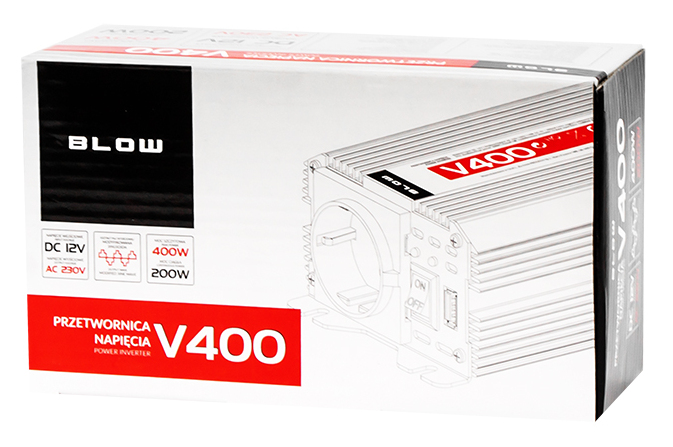 Przemień swój samochód w mobilne biuro z przetwornicą BLOW 12V/230V 200W - niezbędnik podróżnika - recenzja