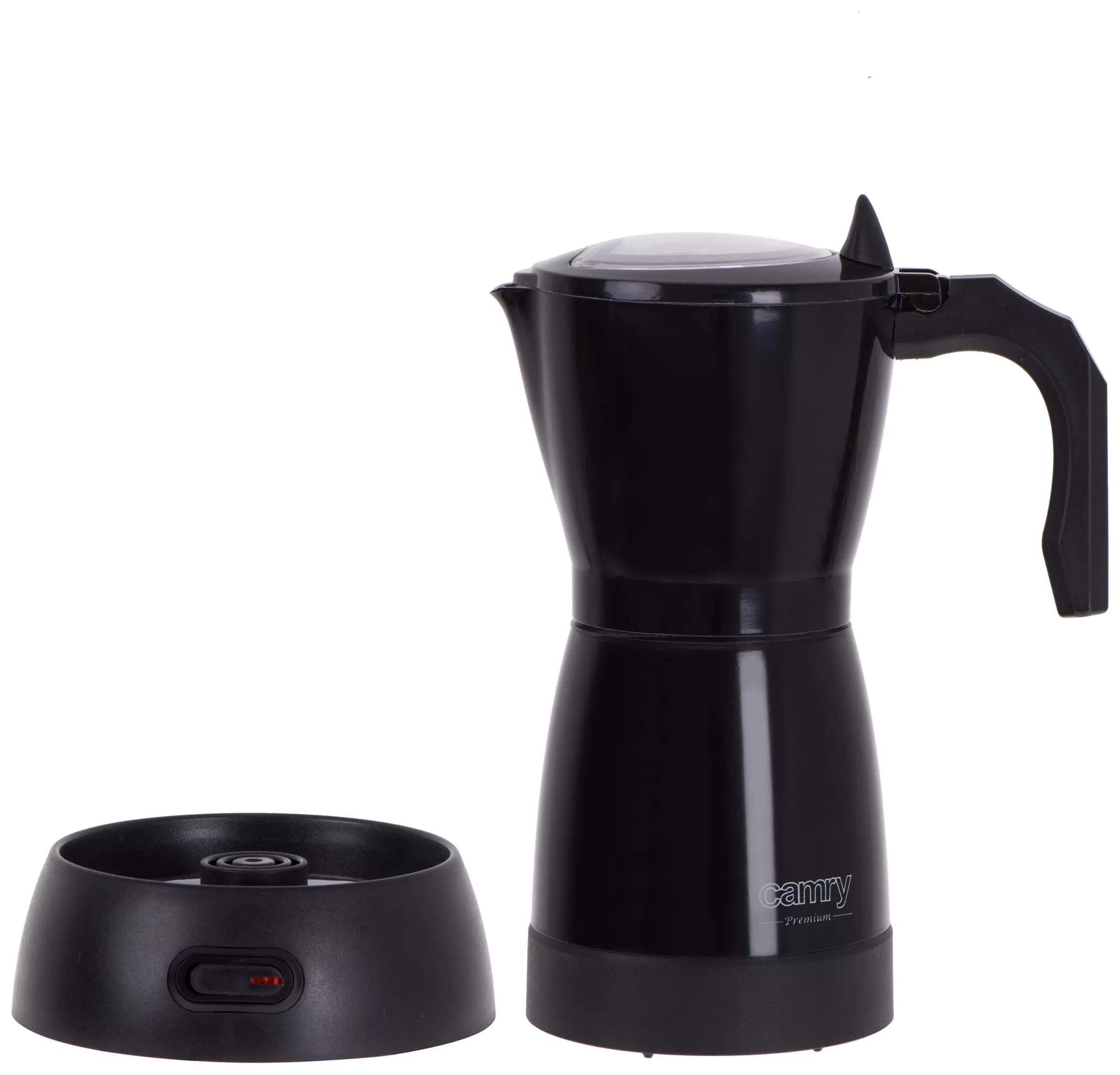 Odkryj smak doskonałego espresso z elektryczną kawiarką Camry CR 4415B - idealna do domu i na podróż