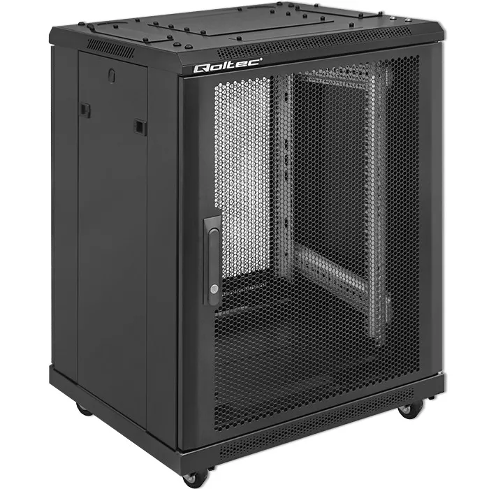 Idealna organizacja i bezpieczeństwo IT - poznaj szafę instalacyjną RACK Qoltec 19'' 15U